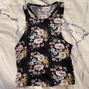 PacSun Nollie floral crop top